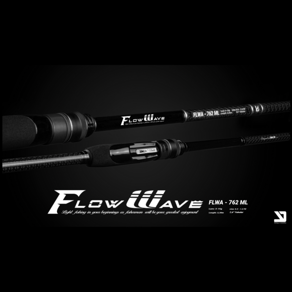 Flow Wave fishing rod FLWA-762 ML model.
