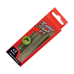 Roller Shad 85 fishing lures, ghost anchovy design.