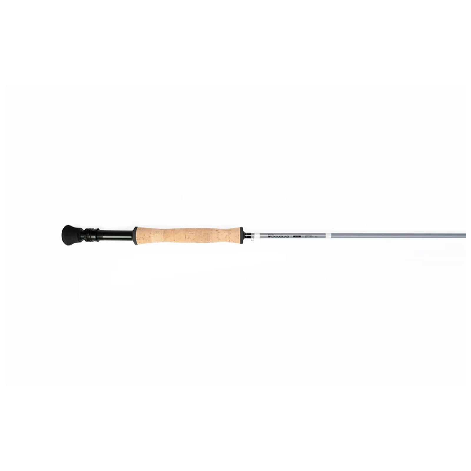 Fly fishing rod with cork handle.